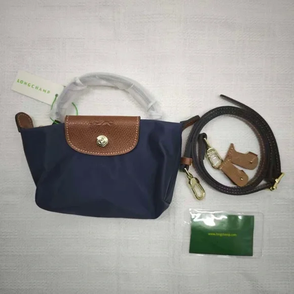 🌿🌿Longchamp Navy blue Mini Crossbody Bag - Picture 1 of 5